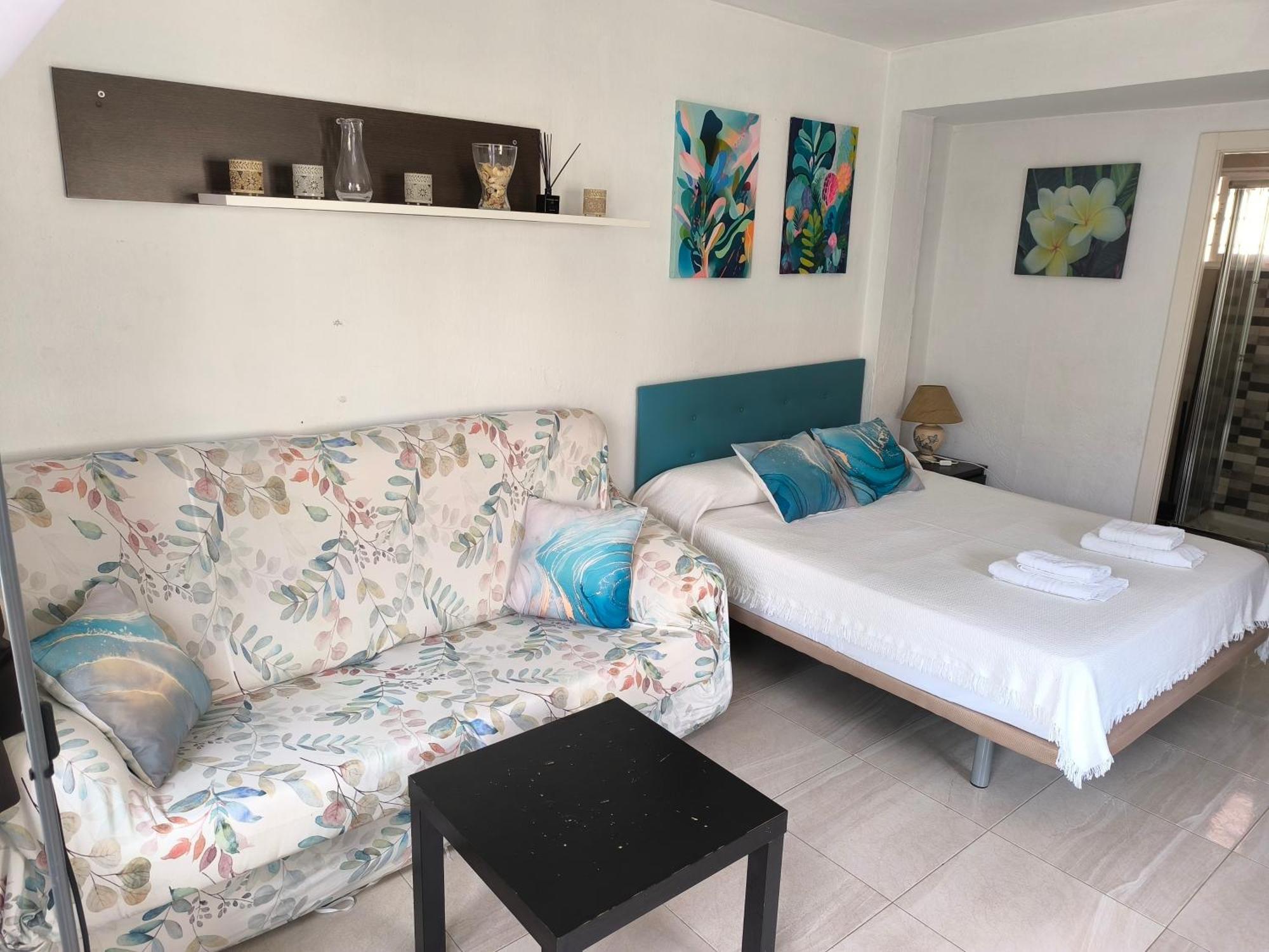 Estudio A 50Mt Del Mar, Zona Palacio De Congresos - Apto 4 에스테포나 외부 사진